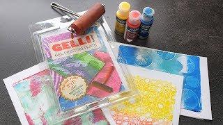 Using Household Objects on the Gelli® Plate Part 2