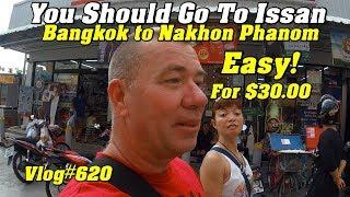 You Should Go To Issan. Bangkok to Nakhon Phanom for $30