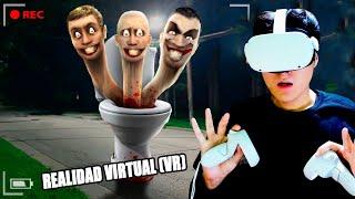 SKIBIDI TOILET EN REALIDAD VIRTUAL (VR) | Los Skibidi Toilet en la vida real!! | JehxTp