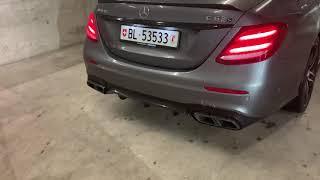 E63s AMG Stock Exhaust Sound