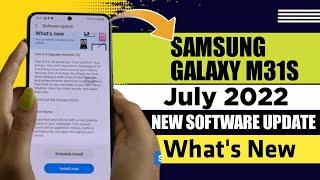 Samsung Galaxy M31s New Software Update #technaresh