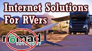 Say "NO" To NOMAD INTERNET! Internet Solutions For RVers and Nomads