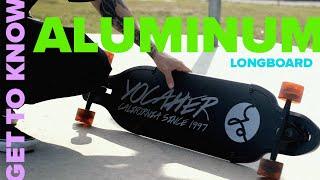 Yocaher Aluminum longboard (durable, rugged outdoor cruising)