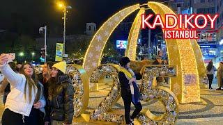 Kadikoy Christmas & New Year 2025 Decorations | Istanbul’s Festive Streets