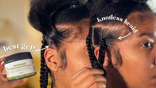 THIS IS THE BEST GEL FOR LARGE KNOTLESS BRAIDS