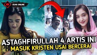 BERITA SELEBRITIS TERBARU ~ DULU SERING UMROH. 4 artis ini putuskan murtad ke kristen usai bercerai