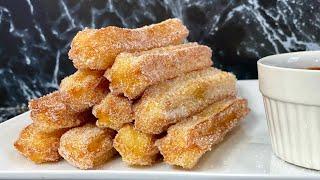 MACHINE-FREE CHURROS RECIPE ‍