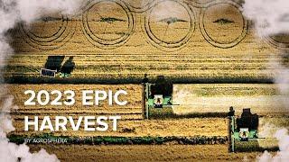 HARVEST 2023 Harvesting rapeseed and barley in Ukraine 