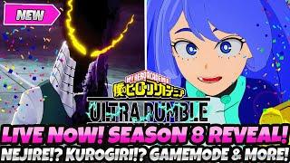 *LIVE NOW!* SEASON 8 REVEAL! NEW CHARACTER, MODE & QUIRK SETS!?!? TOURNAMENT! (My Hero Ultra Rumble