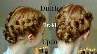 Double Dutch Braid Updo! 