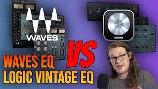 Logic Pro X vs Waves: Vintage EQ Emulations