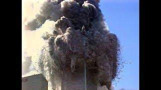 WTC1 Collapse - Two NBC Cam Angles Combined (Enhanced NIST Clips)