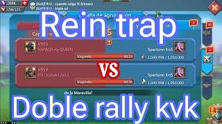 Rally trap 600m VS mix rally | Parte 2 kvk |                #lordsmobile  #rallytrap