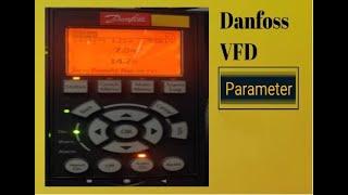 Danfoss VFD Parameter Setting