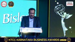 Haya Humods ALQAHTANI, Entrepreneur, address at the Karnataka Business Awards 2022.