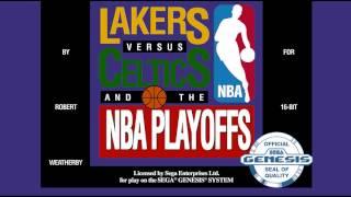 Lakers Vs Celtics and the NBA Playoffs Sega Genesis Theme