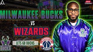 Bucks vs Wizards: Showdown at Fiserv Forum! #nba #bucks #amaraslogic