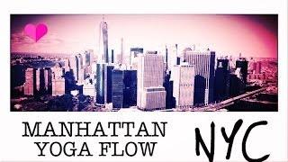 55 min Yoga Flow Total Body Tone, Arms, Abs, Legs, Open Hips | Manhattan Flow NYC