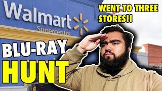 Blu-ray Hunting at Walmart | WENT TO THREE STORES!!