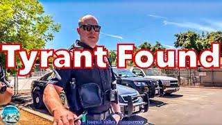 Tyrant found - 1st Amendment Audit w/ Jays Surreal Camera & Bay Area Transparency