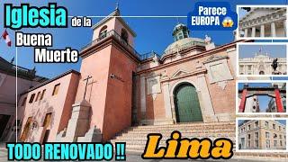 La IGLESIA más LINDA parece EUROPA todo NUEVO en Lima Perú 2024