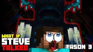 The Warden | What if Steve Talked in Minecraft? - Season 3 Episode 1 (Parody)