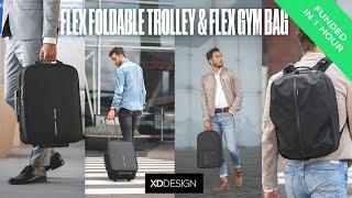 Flex Foldable Trolley & Flex Gym Bag by XD Design by XD Design