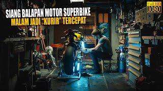 TIDAK ADA YANG TAHU PEMBALAPAN MOTOR SUPERBIKE INI MALAMNYA JADI KURIR TERCEPAT | CERITA ALUR FILM