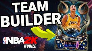 GOAT Kareem Abdul-Jabbar Team Builder In NBA 2K Mobile