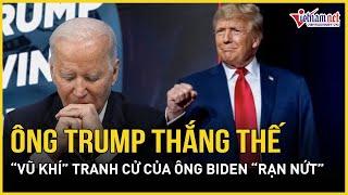 Nóng bầu cử Mỹ: Ông Trump thắng thế, “vũ khí” tranh cử kiên cố của ông Biden chính thức “rạn nứt”