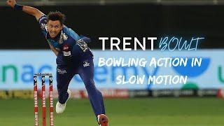 Trent Boult Bowling Action : In Slow Motion