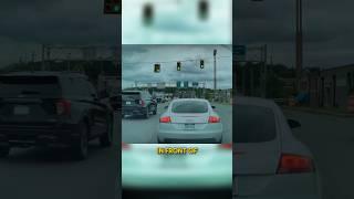 Reckless Driver Gets Instant Karma #dashcam #karma #police