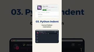 Top 5 VSCode Extensions for Python developers#coders #python3 #pythonprogramming#pythoncode #shorts