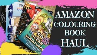 COLOURING BOOK HAUL FROM AMAZON (mostly!) | My Recently Purchased New Adult Colouring Books