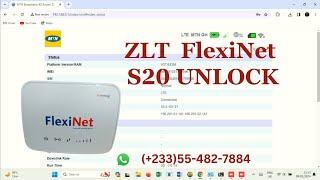 FlexiNet ZLT S20 Unlock Done 100% By SuccessTech