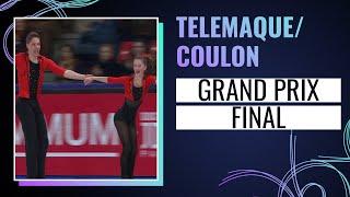 TELEMAQUE / COULON (FRA) | Junior Pairs Short Program | Grand Prix Final 2024 | #GPFigure