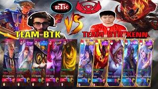 Team BTK VS Team BTR Kenn. | INTENSE GAME | MLBB