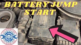 VW Passat Diesel 2012 Battery Jump Start Location