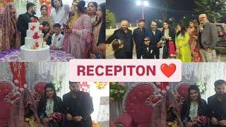 RECEPTION BHAI KA!! WEDDING CAKE KIYA CUT!!SHADI HUI KHATAM!!#youtube #wedding