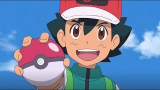 Ash catches a Dragonite English Dubbed