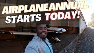 My Airplane Annual Inspection Starts Today!