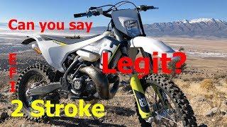 3 Riders Test Ride/Review the Husky TE250i EFI 2 Stroke!!