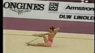 Yulia Barsukova RUS rope EC Budapest 1999 AA Final