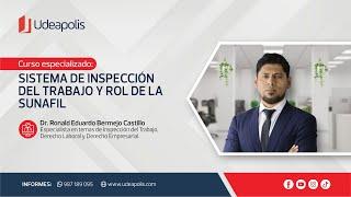 Sistema de Inspección del Trabajo y rol de la SUNAFIL | Ronald Eduardo Bermejo Castillo.