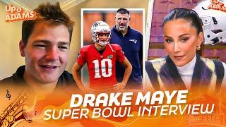 Drake Maye on Pro Bowl, New HC Mike Vrabel, Josh McDaniels as OC, & Growing Up Loving Cam Newton