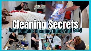 Speedy Cleaning Secrets! Tip For Making Cleaning Easier and Faster ~ Deep Clean with me motivation