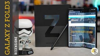 Recensione GALAXY Z FOLD 3 PIEGHEVOLE, PENNA e IMPERMEABILE.