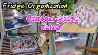 ශීතකරණය පිළිවෙලට තියාගන්න විදිය|Fridge Organization ideas & Cleaning|Making Marshmallows|dinner