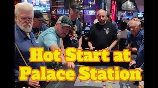 Hot Start at the Craps Table