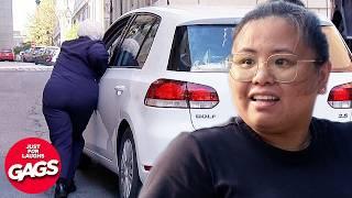Strongest 80 Year Old Woman | Just For Laughs Gags